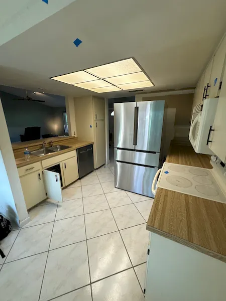 Before - Original Kitchen Space