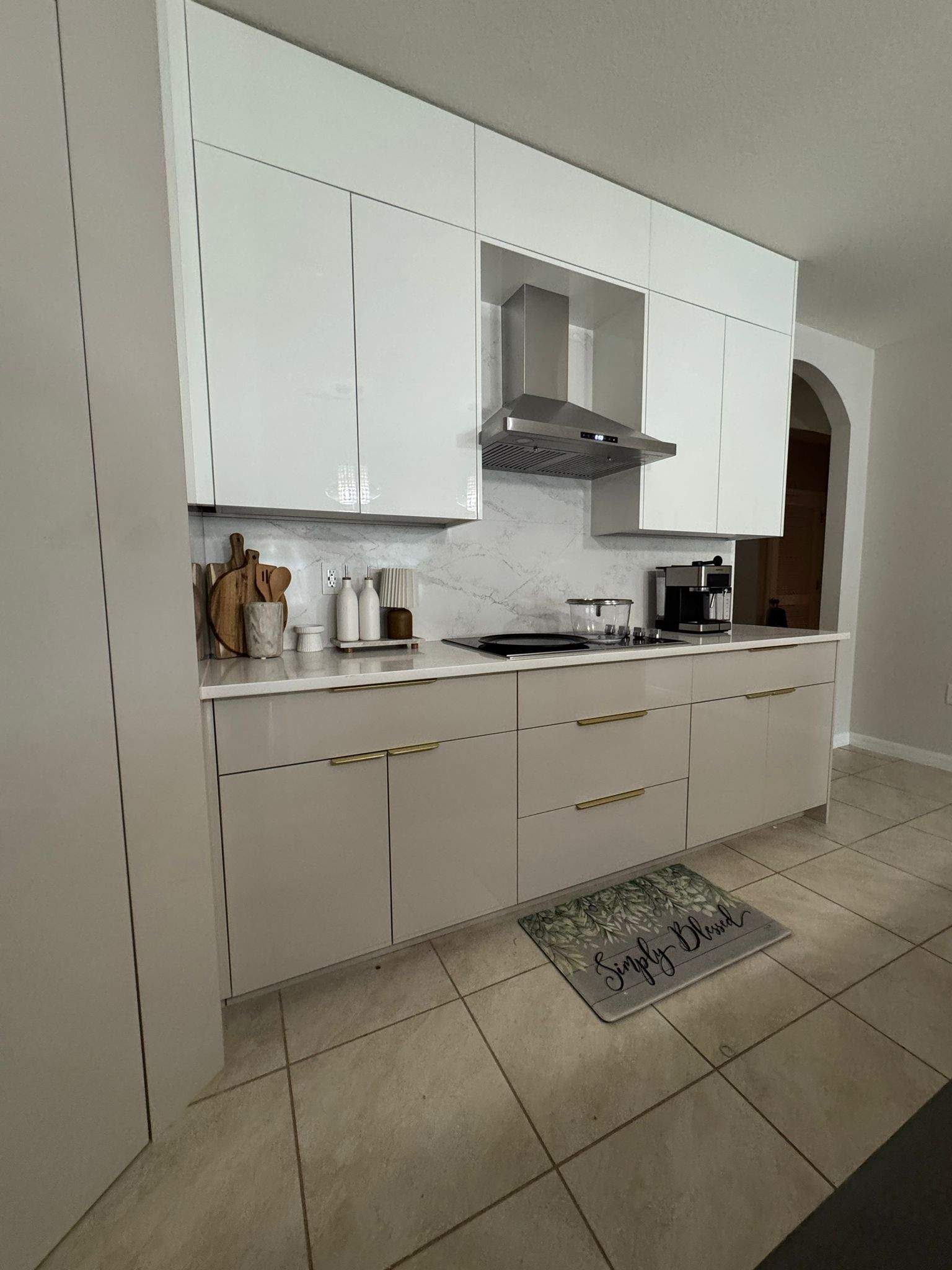 After - Completed Kitchen Vertical Shot